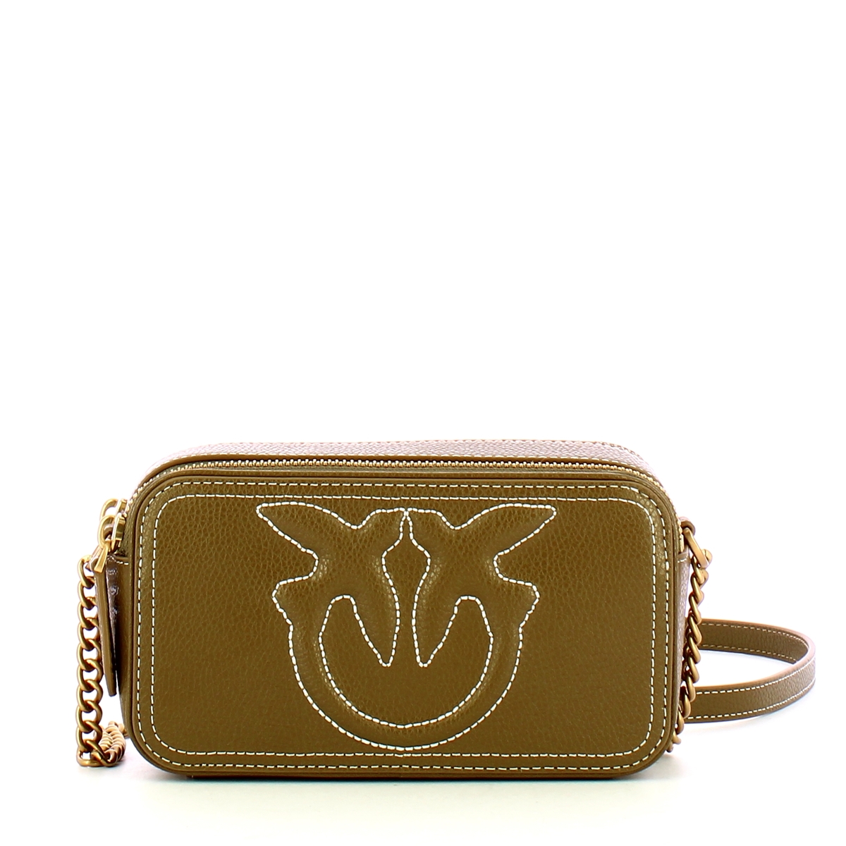 Carrie Camera Case Mini Pelle V68q Verde