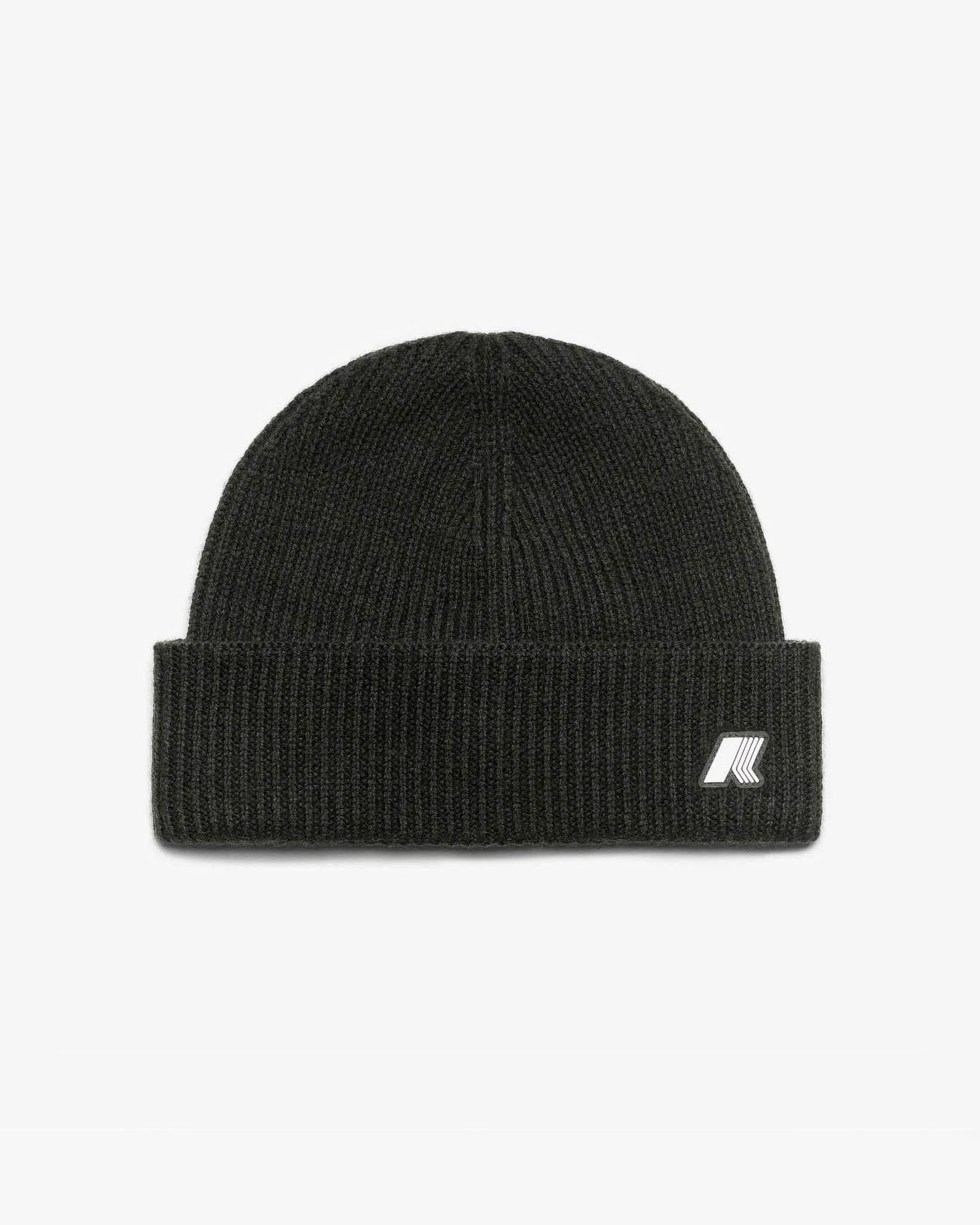 Jack & Jones - Passamontagna in maglia nero con logo