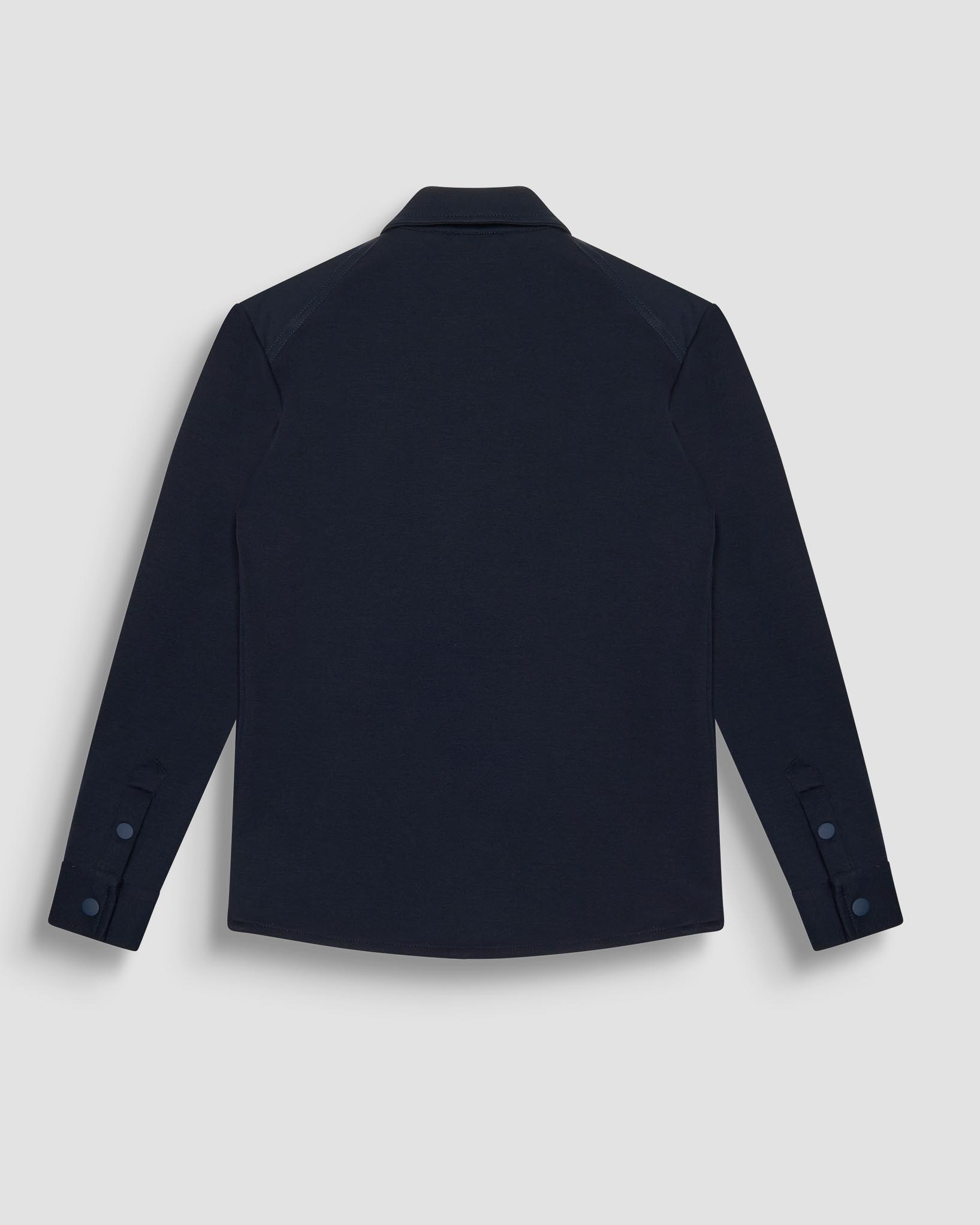 Giacca Antony Morato a camicia blu in misto cotone image
