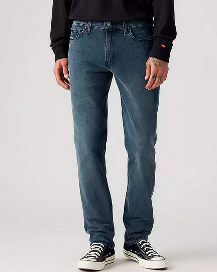 Jeans 511 slim lavaggio scuro stone washed