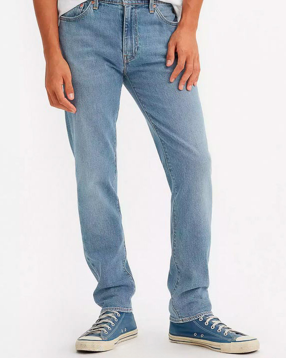 Jeans 511 slim lavaggio chiaro super stone washed