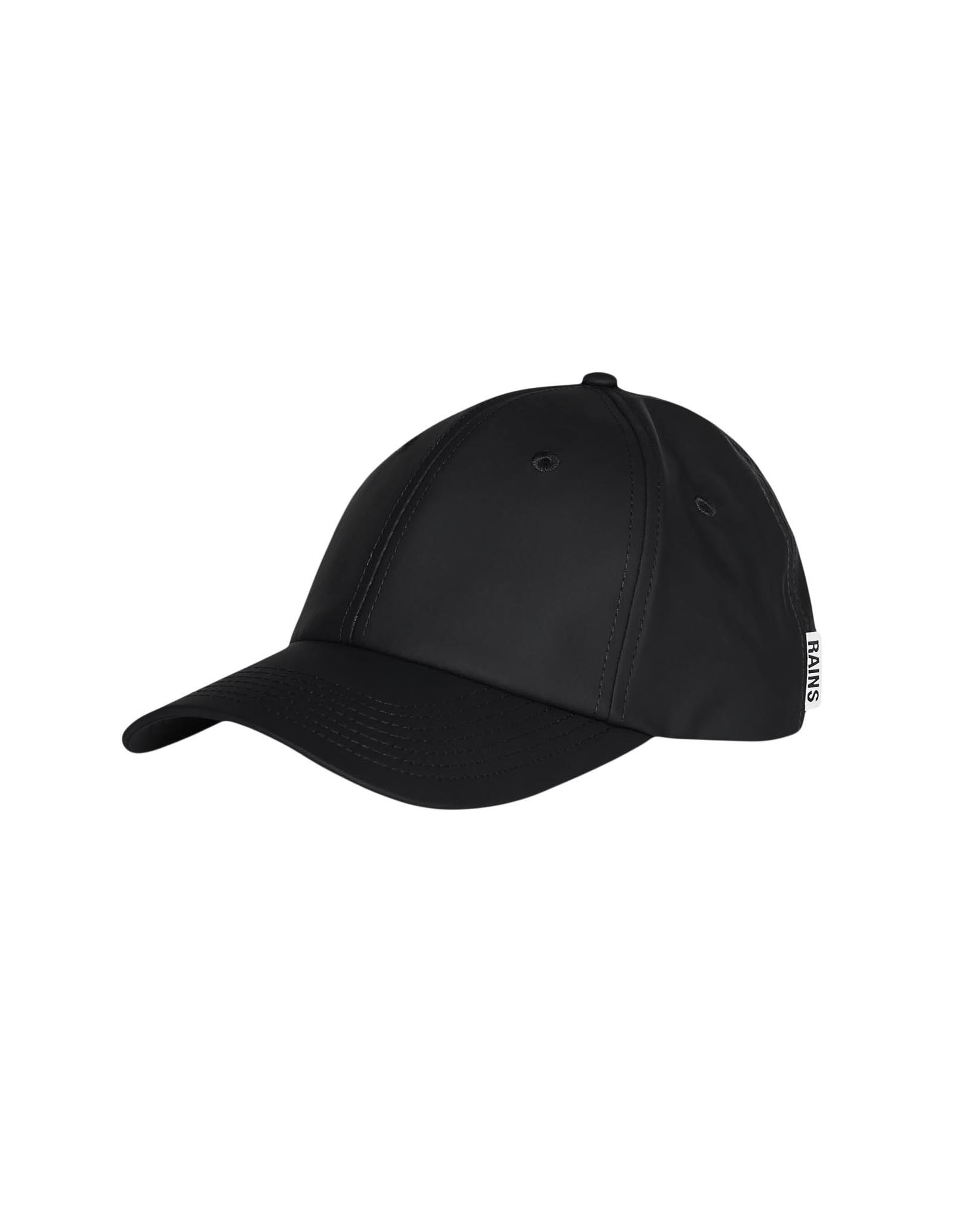 Berretto Cap nero a visiera curva