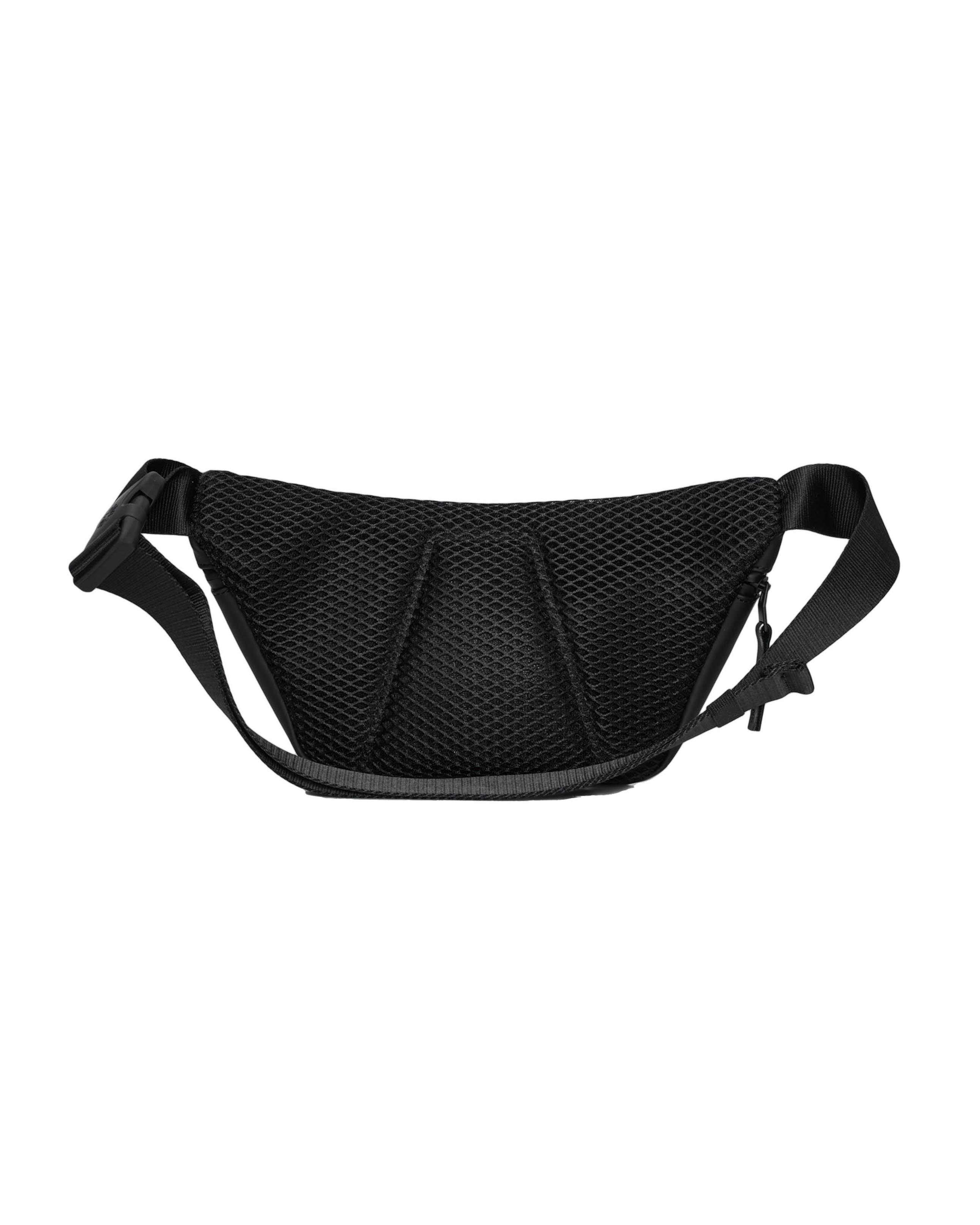 Marsupio Bum Bag Mini Rains nero in tessuto tecnico impermeabile