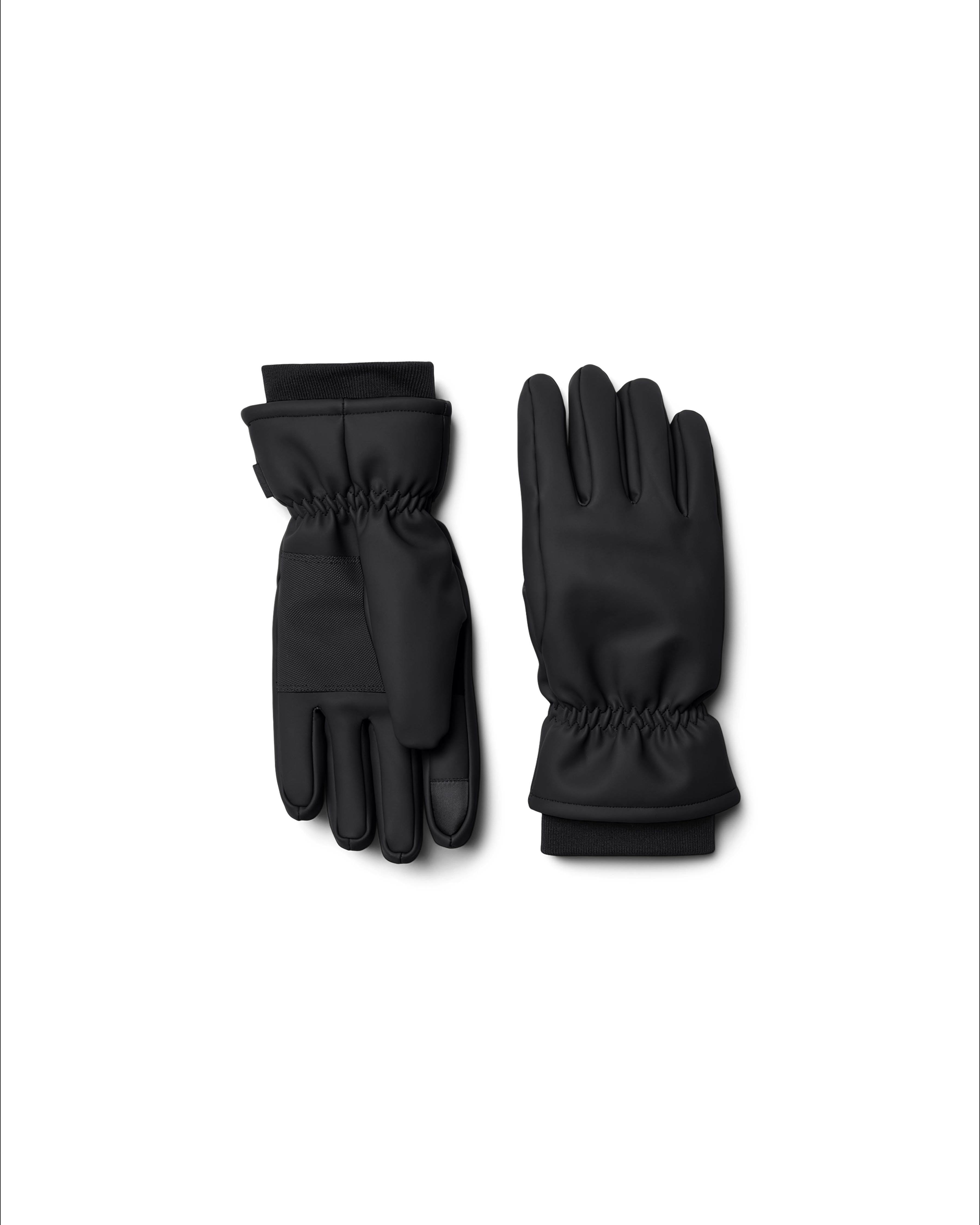 Guanti Insulated Gloves neri in tessuto tecnico impermeabile