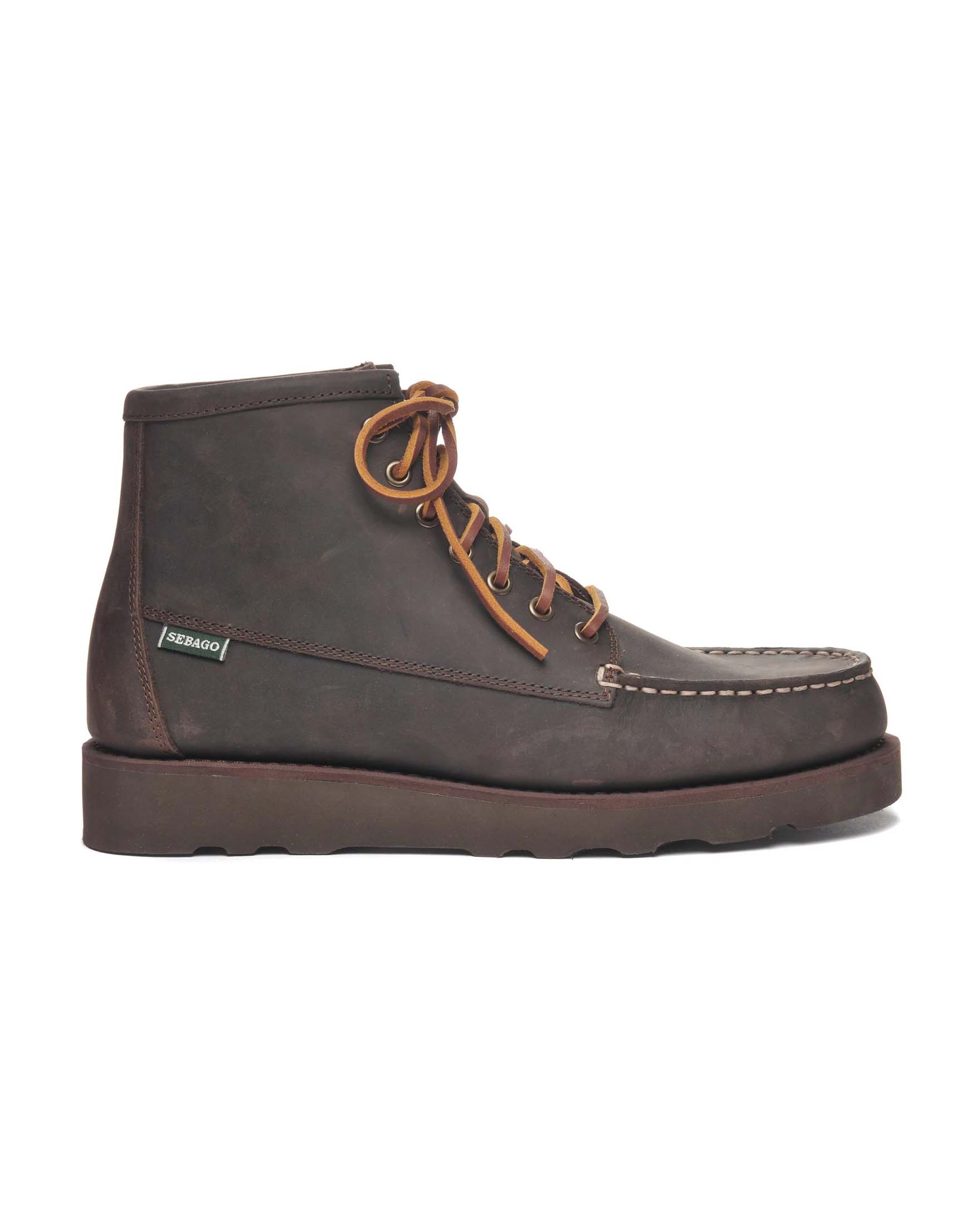 Sebago Tala Mid Crazy Horse Suede testa di moro