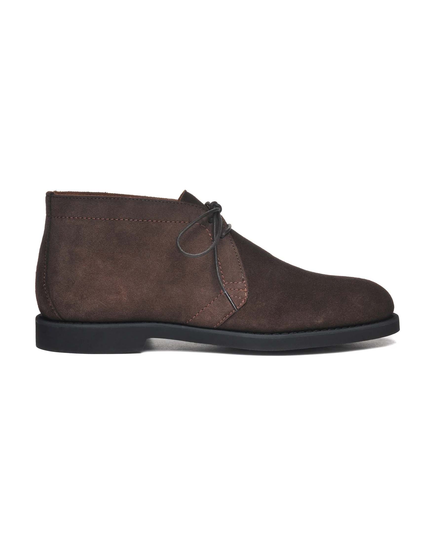 Polacchino Sebago Lawton marrone in pelle scamosciata