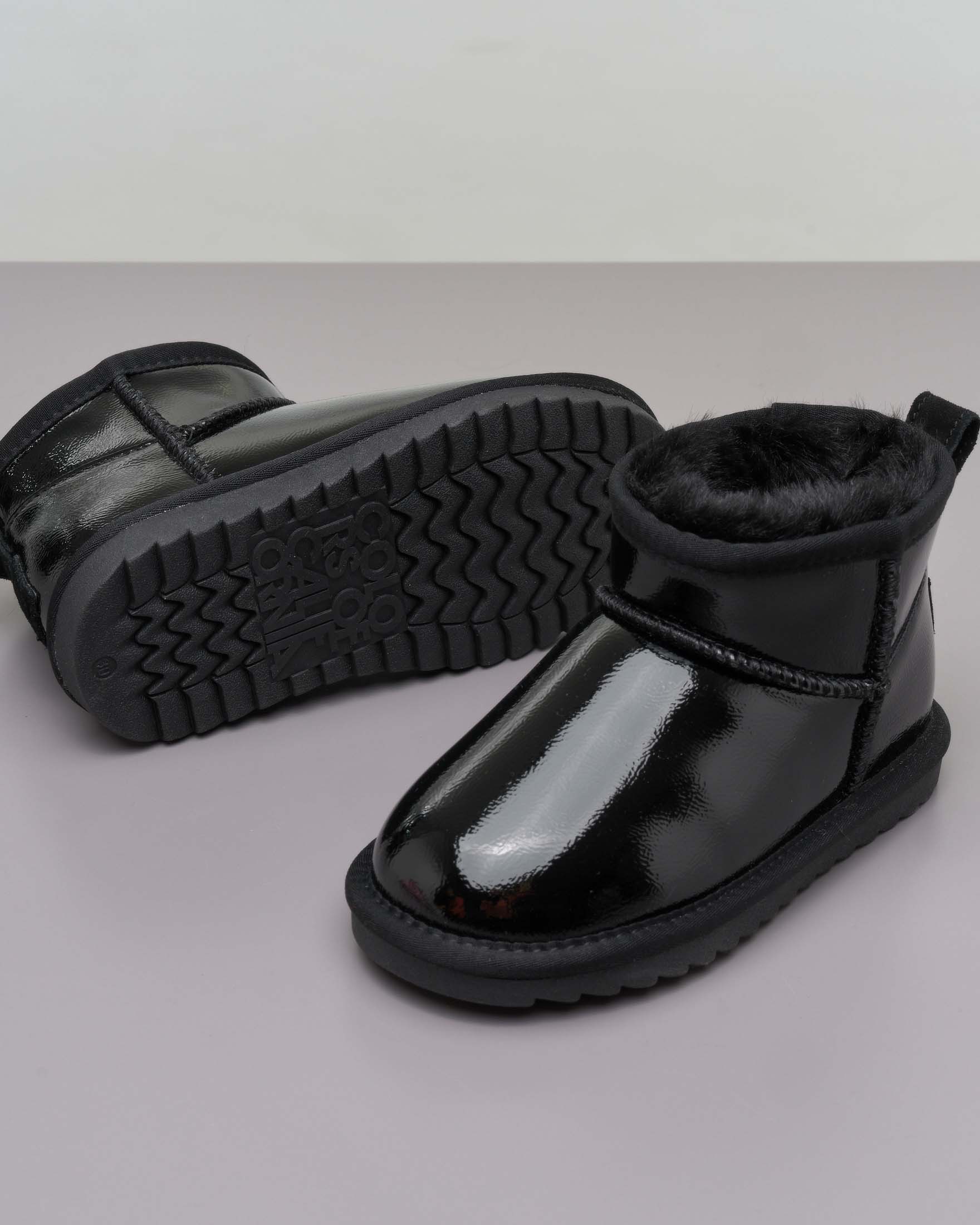 Stivaletto Colors of california nero in vernice image