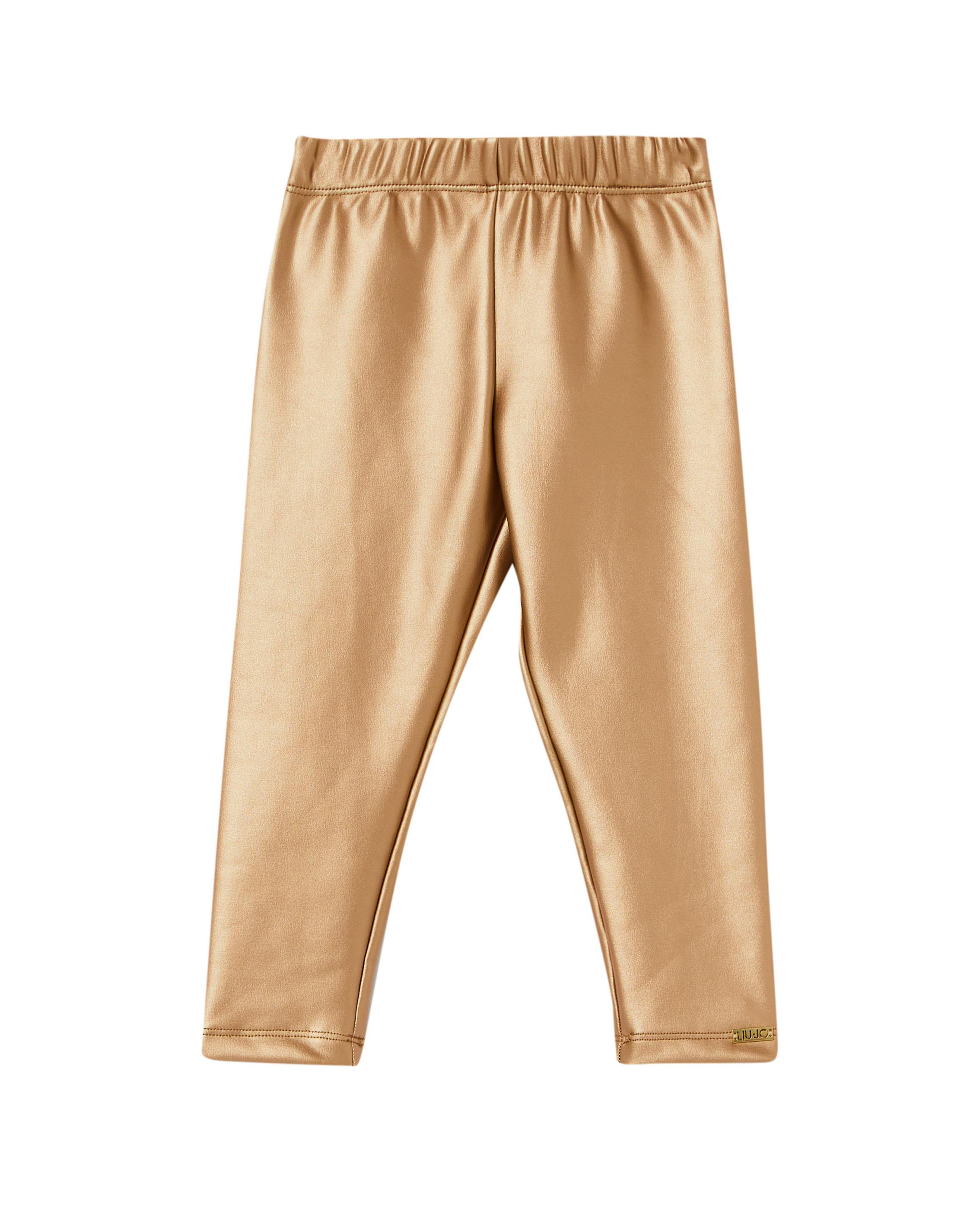 Leggins Liu Jo in oro spalmato