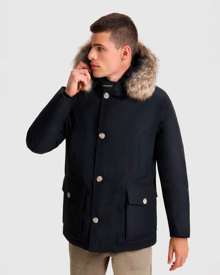 Arctic Anorak Woolrich blu