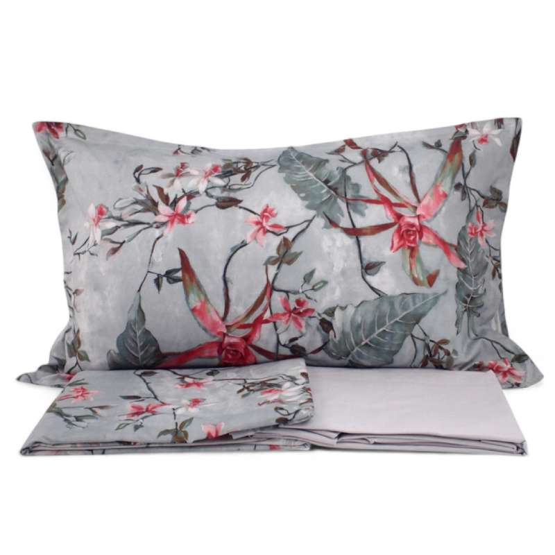 USTIDE Set di biancheria da letto matrimoniale king size, con copripiumino rustico e floreale, in 100% cotone egiziano, set biancheria da letto accogliente 3 pezzi, set biancheria da letto lussuoso