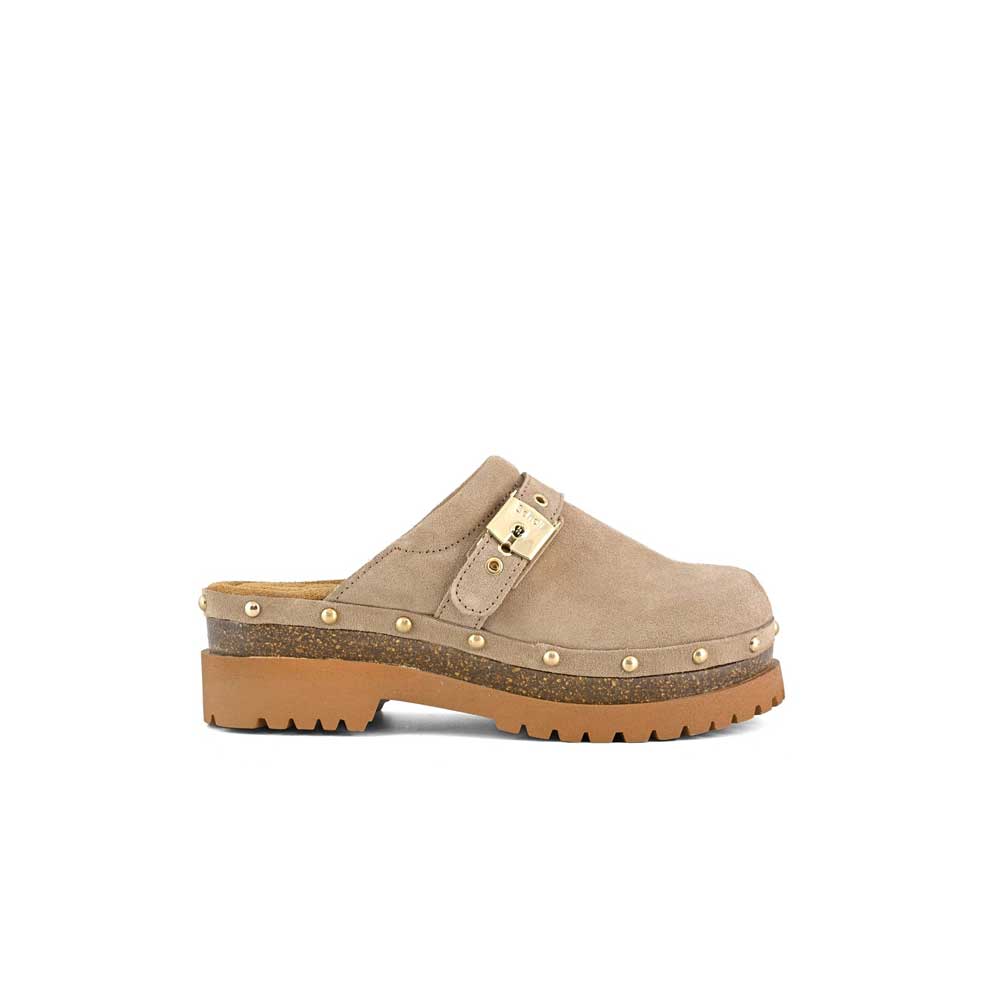 Scholl, Sandalo da donna con perline colorate, Blu, 35 EU