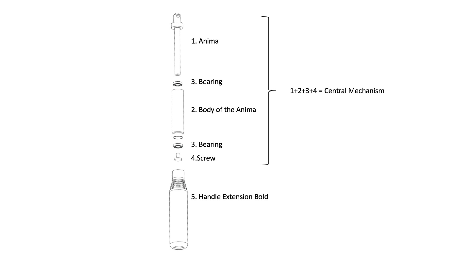 Momento 1.0 Speed Rope with Bold Handle Extension - View3