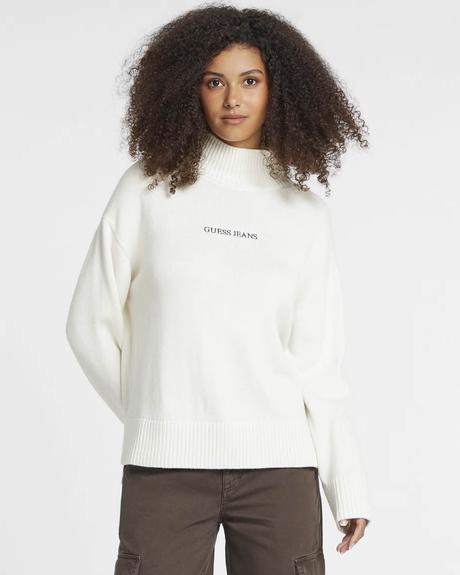 Maglia bianca oversize online