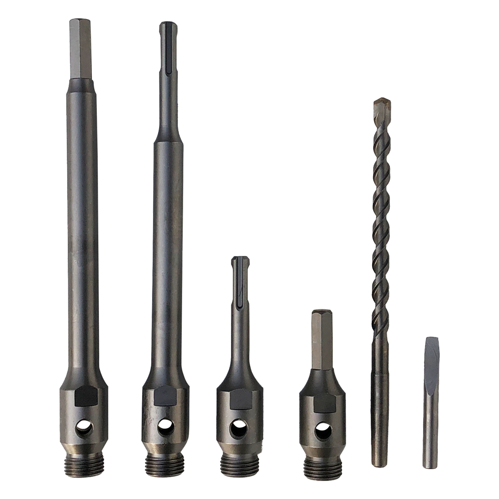 Fresa A Diamante Per Carotatrice 200 Mm - Lunghezza 160 Mm, Attacco 1/2" - Foto 9