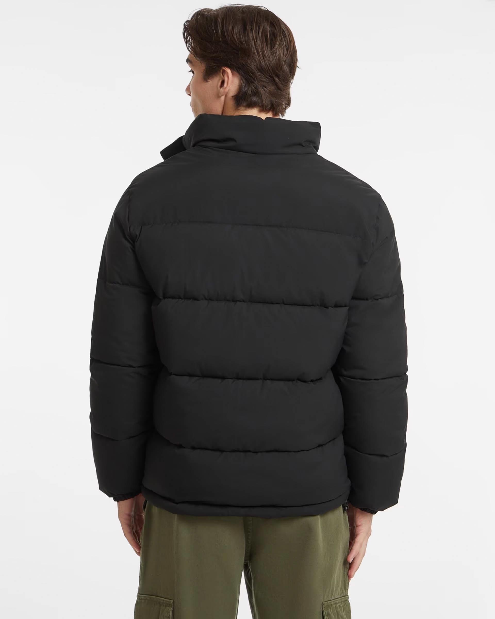 Piumino bomber Guess Jeans nero senza cappuccio image