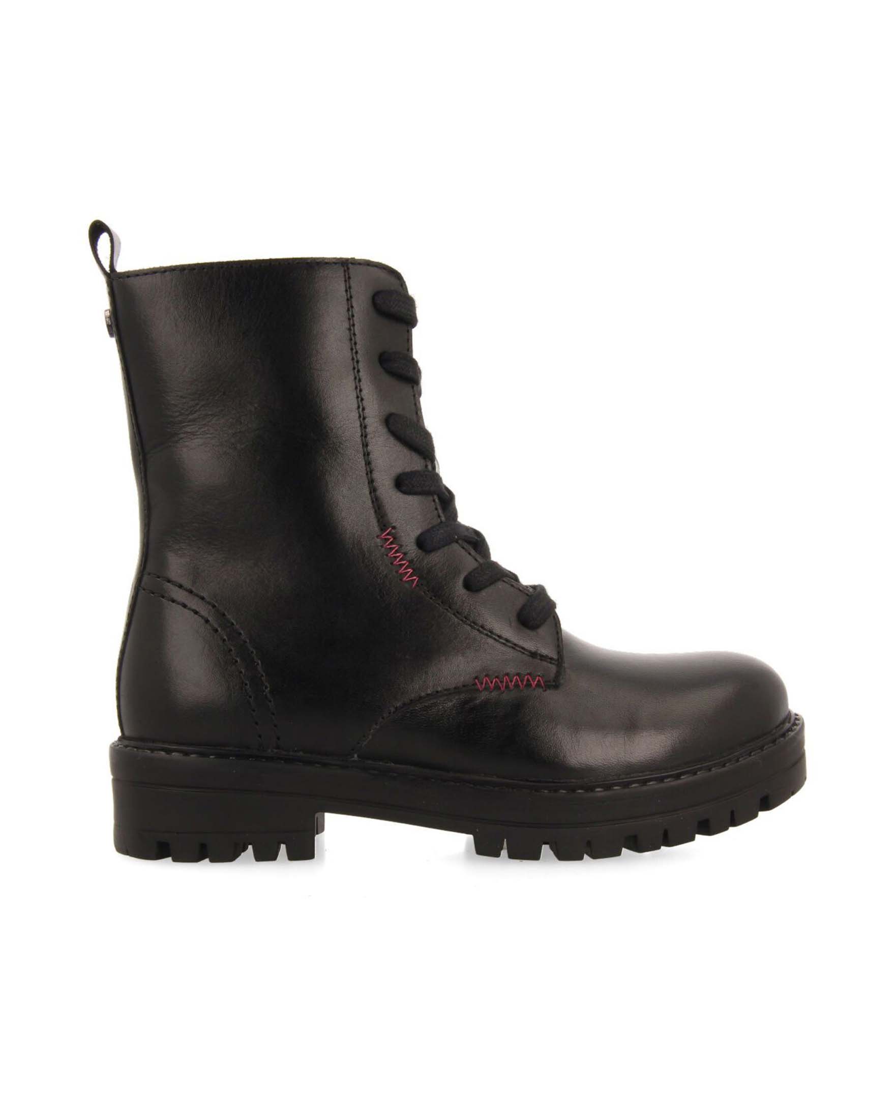 Anfibio Oacoma Gioseppo nero in pelle stringato