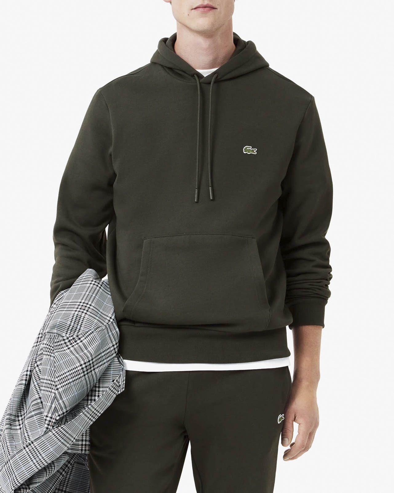 Felpa verde militare online