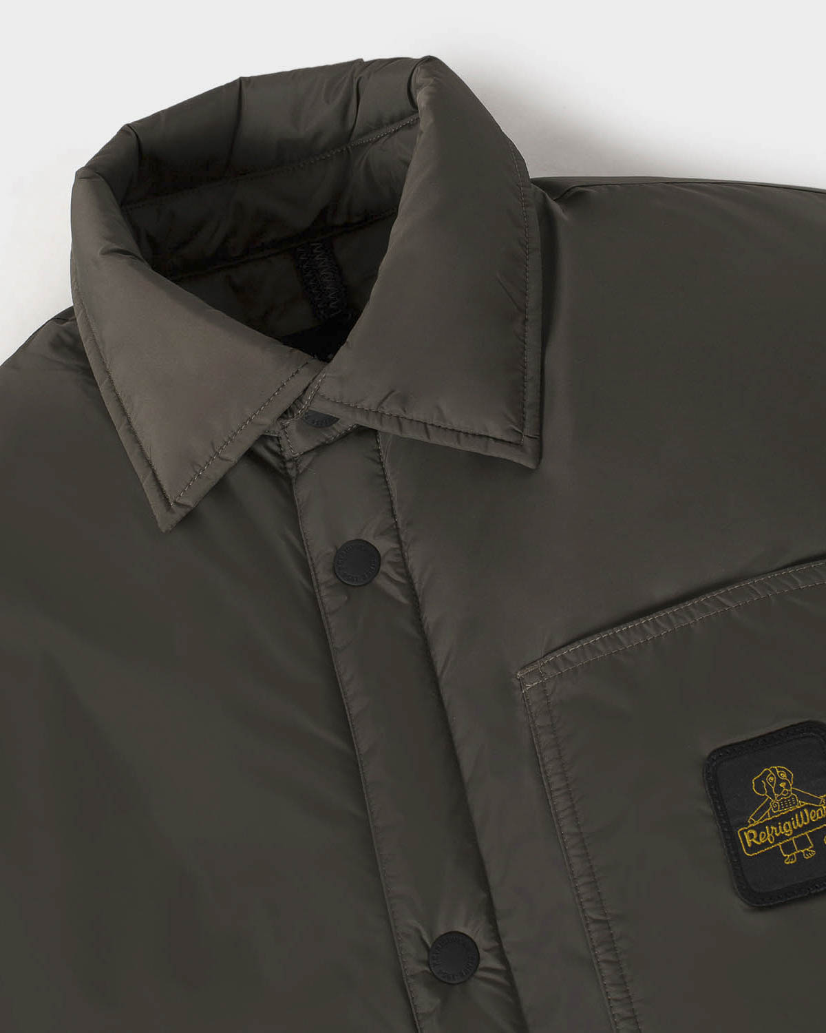 Giacca camicia Lubec verde militare