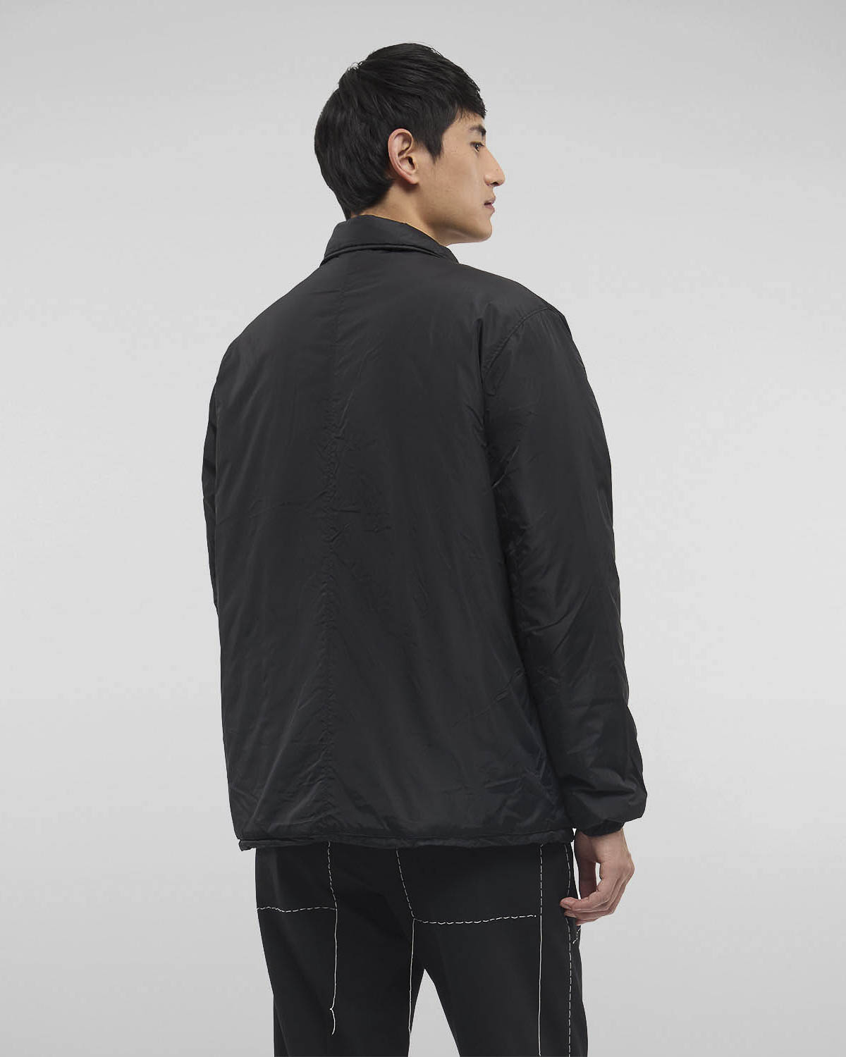 Giacca camicia Lubec nera