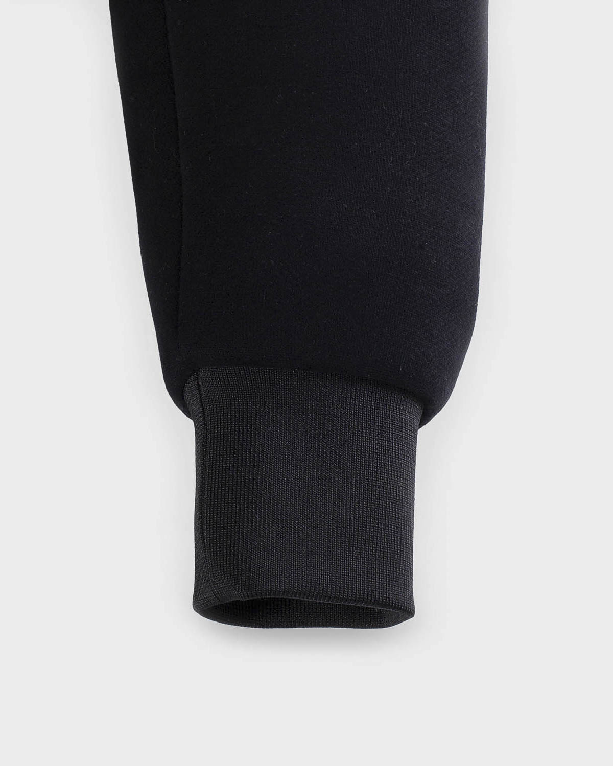 Felpa Refrigiwear nera Frankie Fleece in tessuto scuba con cappuccio image