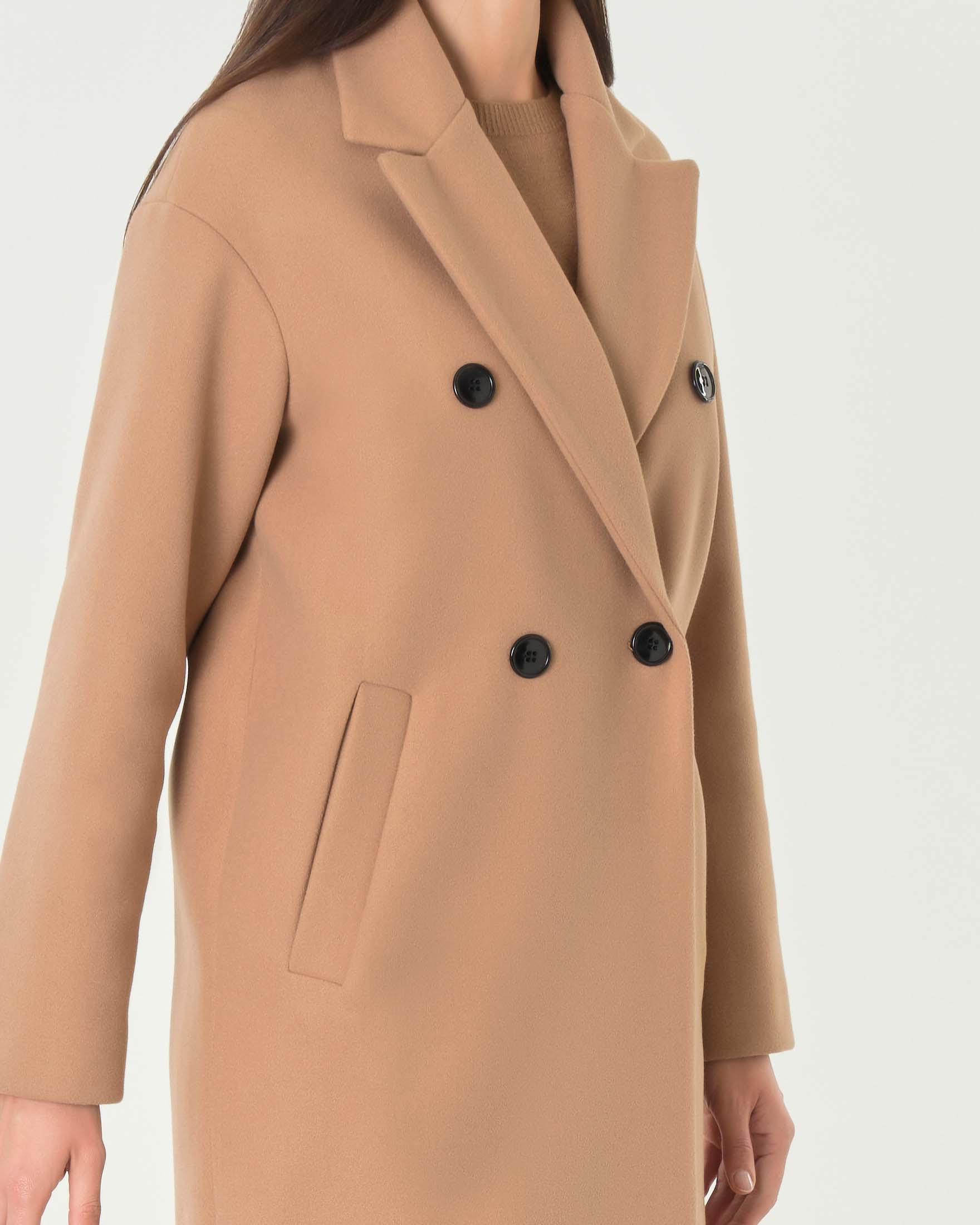 Cappotto Corto Cappotto Cammello H&m Cappotto Cammello