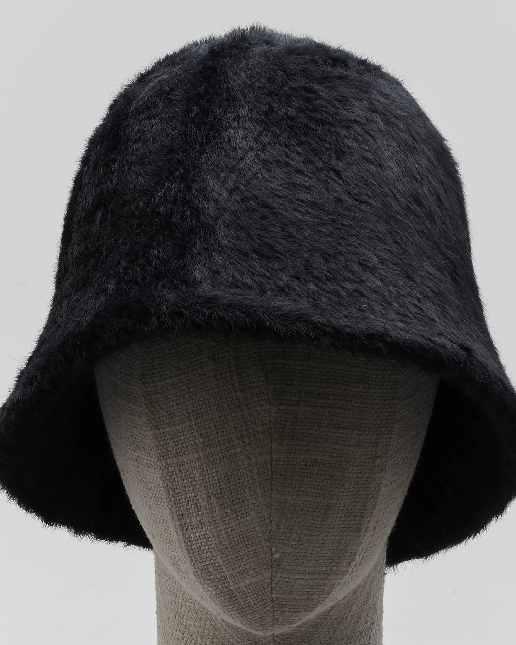 H&m Cappello Da Pescatore Peloso Berretto Nero Alla Pescatore