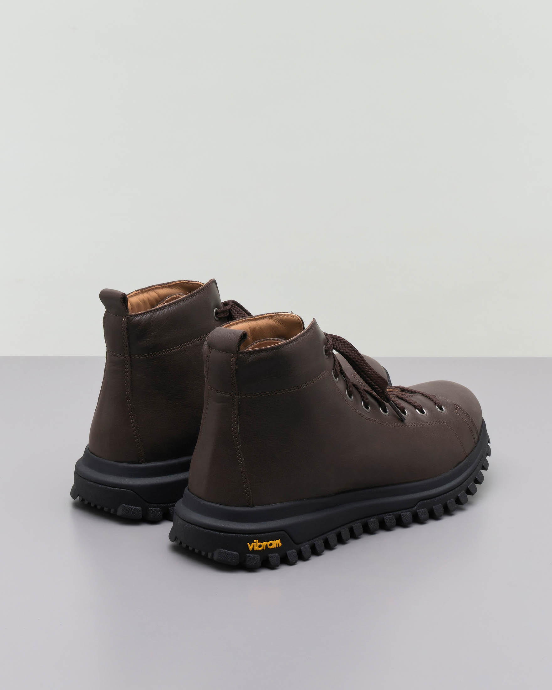 Boots City Mon Piz in pelle testa di moro