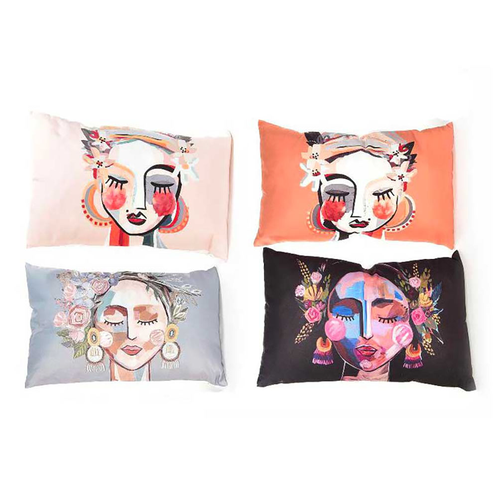 Mercury Cuscino Viso Donna 30X50 Cm - 4 Colori 