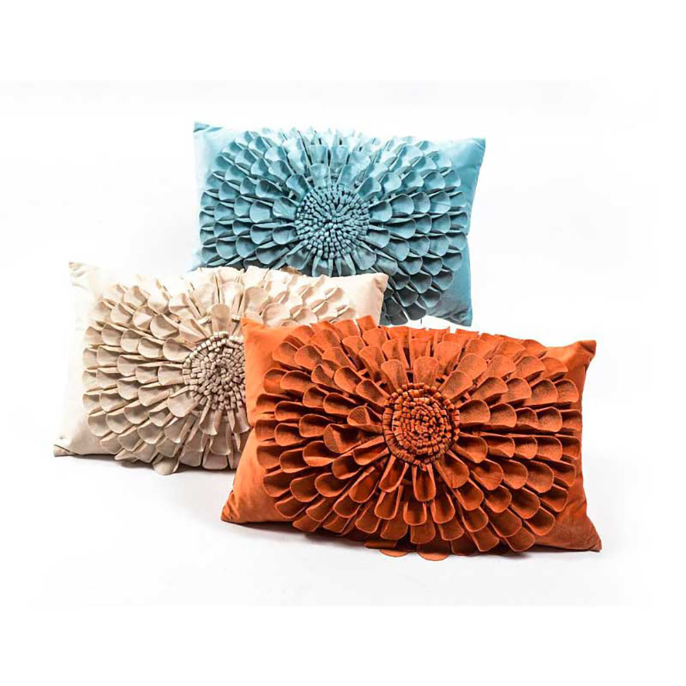 Mercury Cuscino Decorato In Velluto 50 Cm - 3 Colori 