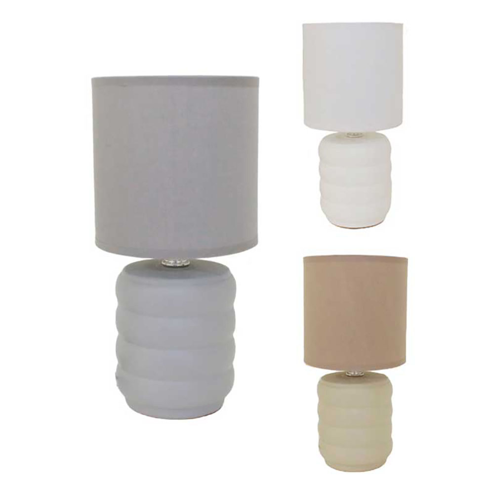 FGF Lume In Ceramica Con Cappa 27H Cm - 3 Colori 