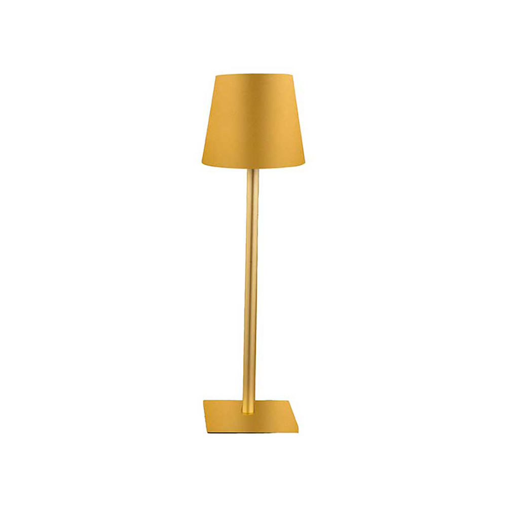 CBR Lampada Led Con Accensione Touch Colore Oro Diametro 15X41H Cm
