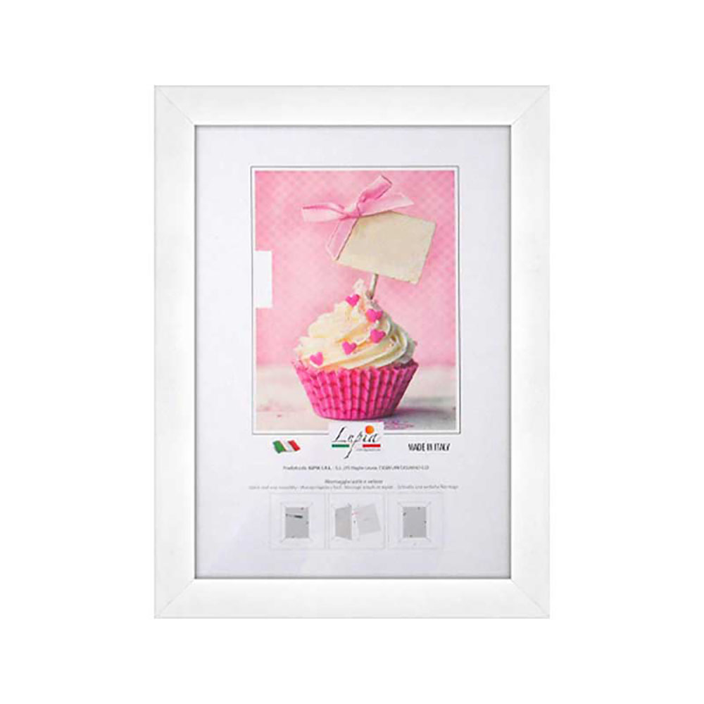 Lupia Cornice Rainbow White 30X40 Cm