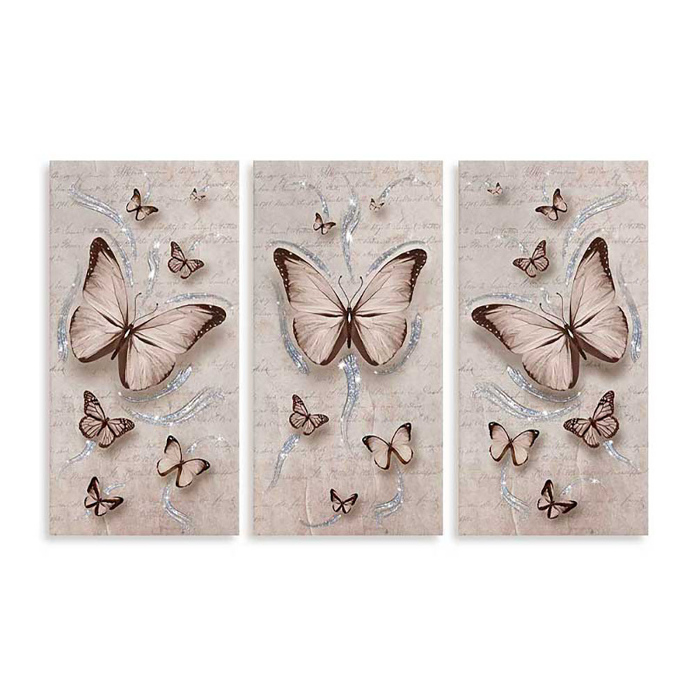 Lupia Tela Brillant Day Shabby Butterfly 38X75 Cm - 3 Disegni