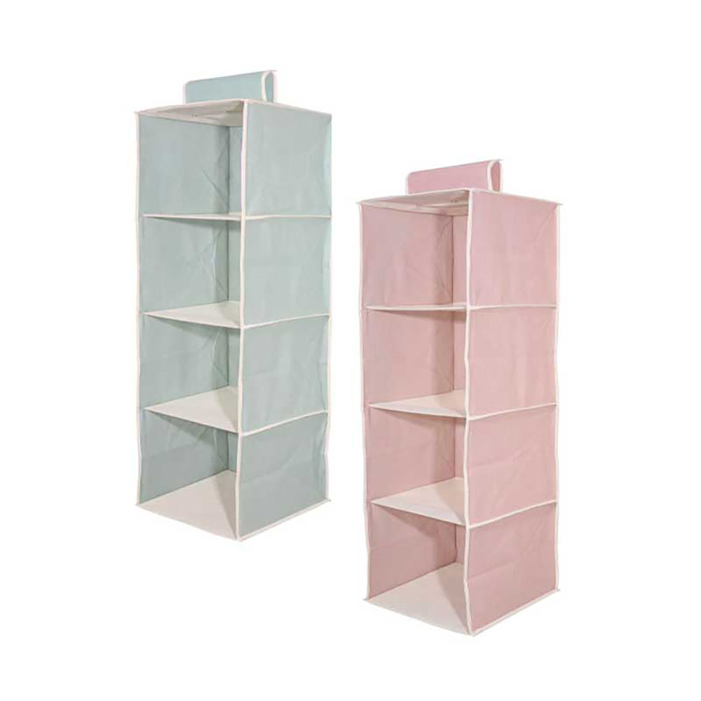 Kasaviva Appendì Class Shabby In TNT A 4 Ripiani 30X30X84H Cm - 2 Colori