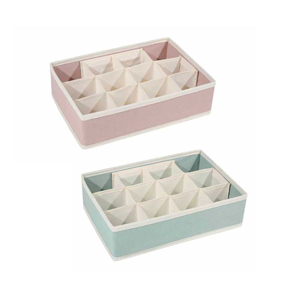 Kasaviva Ordinello Class Shabby A 12 Scomparti 32X22X9H Cm - 2 Colori