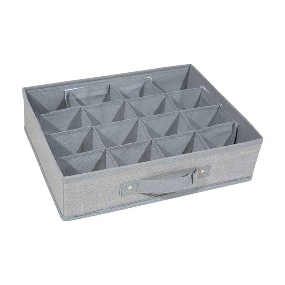 Kasaviva Ordinello Class A 16 Scomparti Colore Grigio 35X27X9H Cm