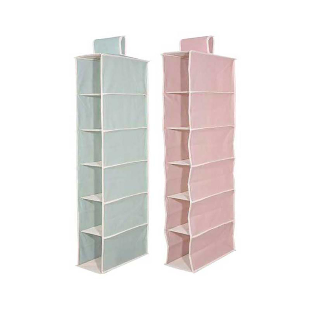 Kasaviva Appendì Class Shabby In TNT A 6 Ripiani 15X30X84H Cm - 2 Colori