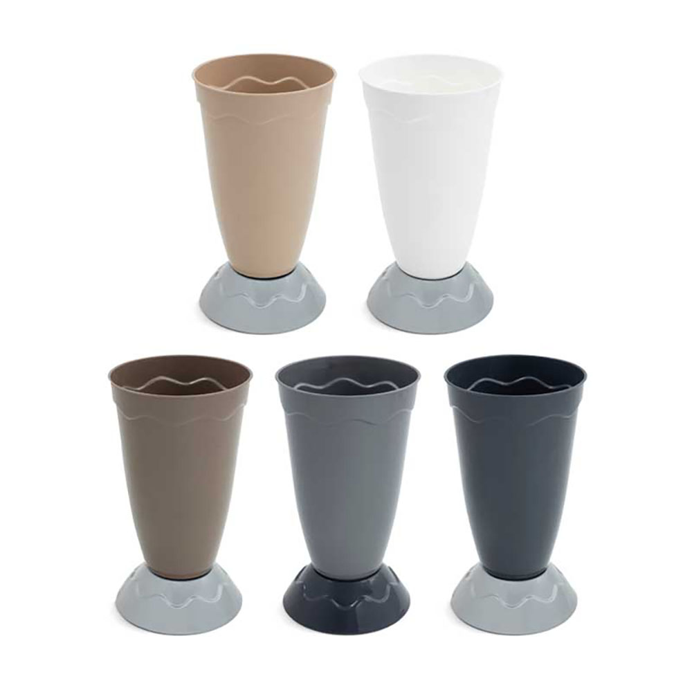 Duplast Porta Ombrelli Vulcano In Plastica Diametro 27X50,5H Cm - 5 Colori