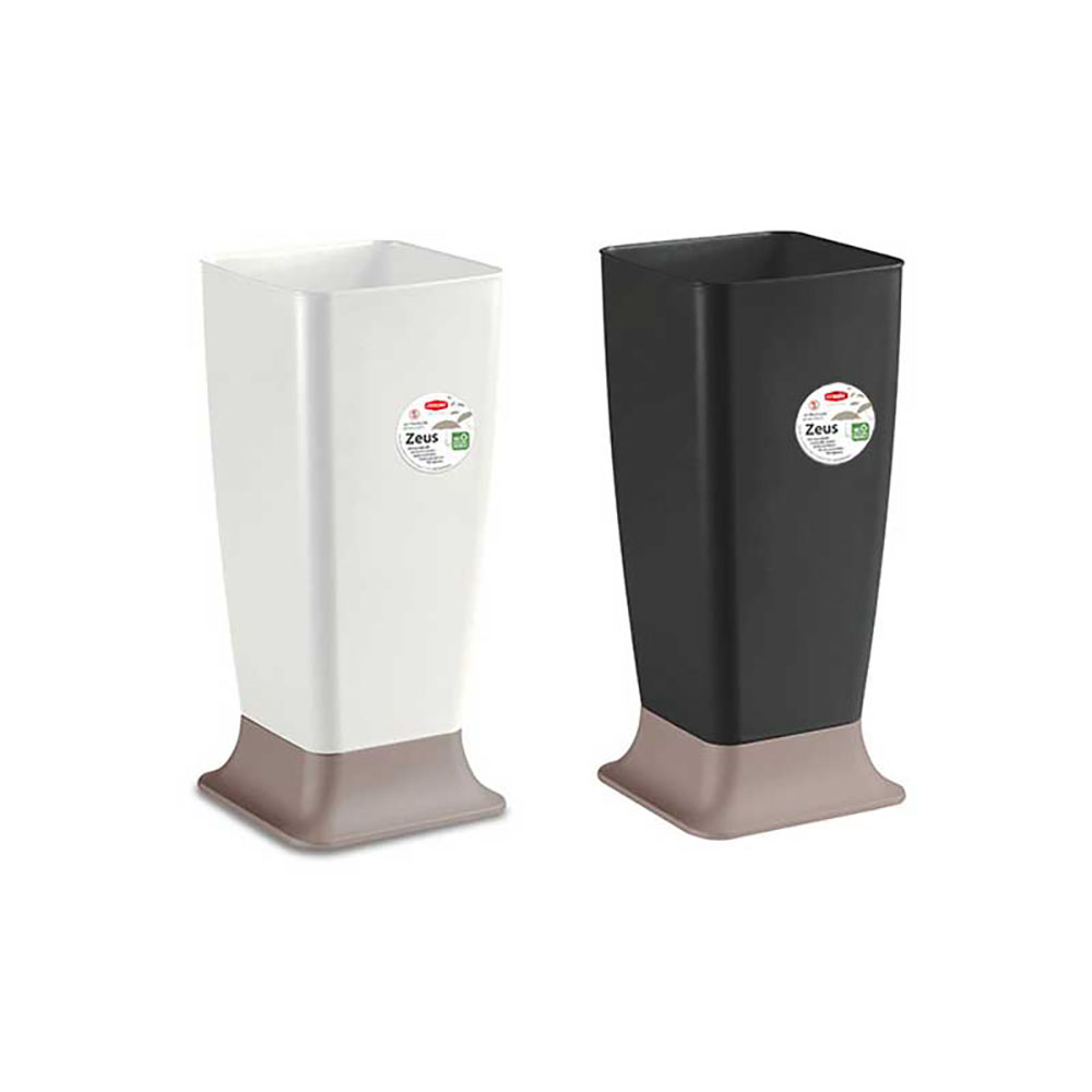 Stefanplast Porta Ombrelli Zeus In Plastica 25X25X55H Cm - 2 Colori