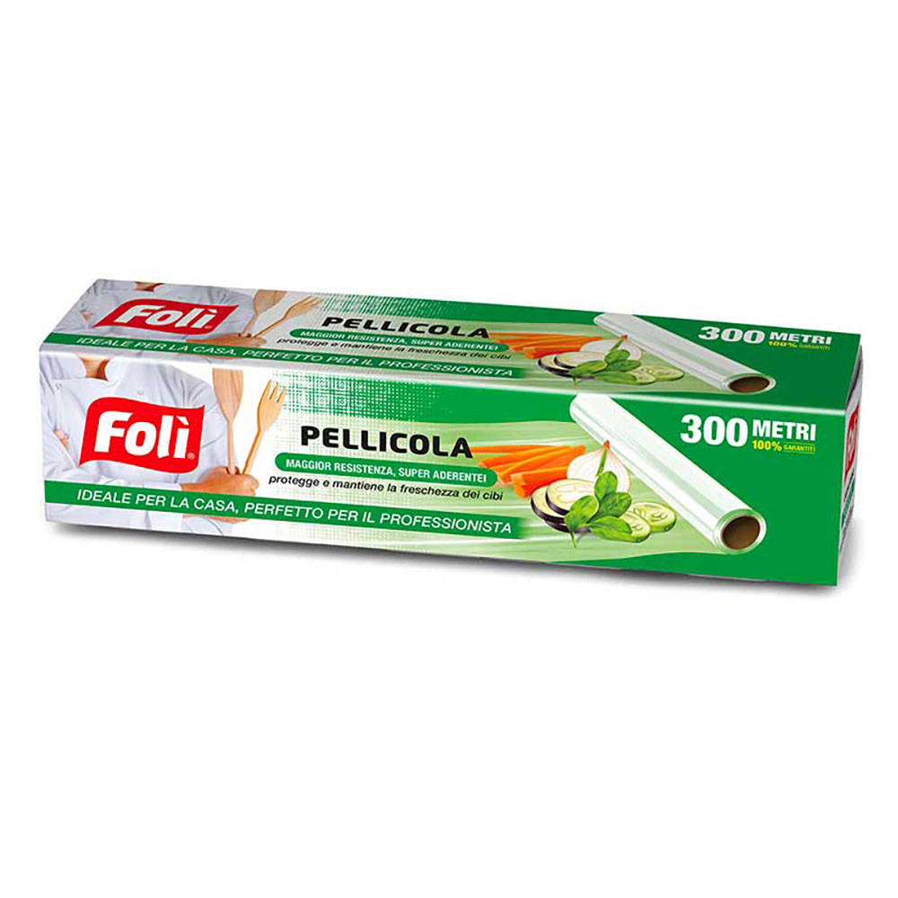 Folì Rotolo Pellicola Trasparente 300 Metri
