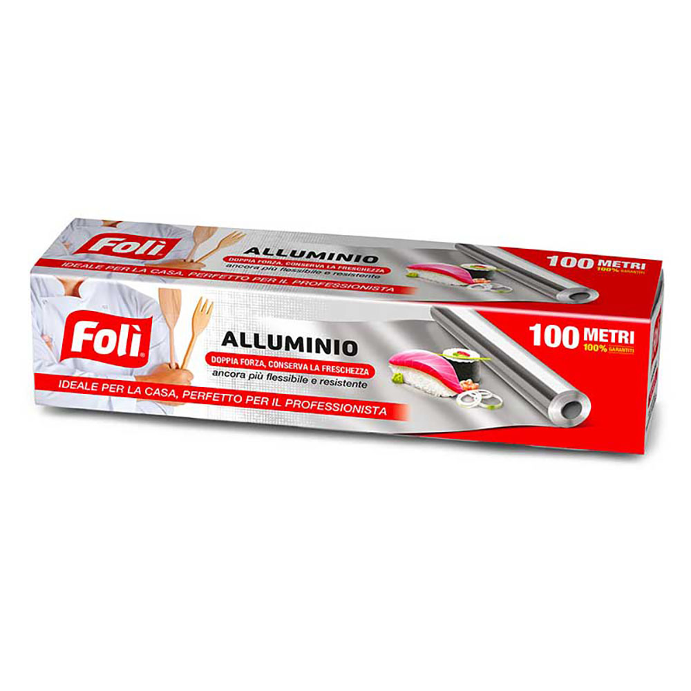Folì Rotolo Alluminio 100 Metri