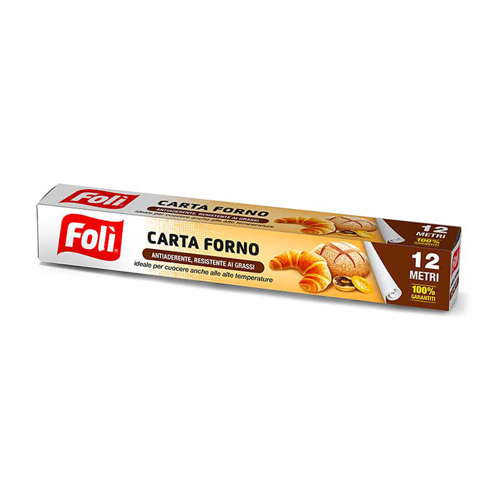 Folì Rotolo Carta Forno 12 Metri