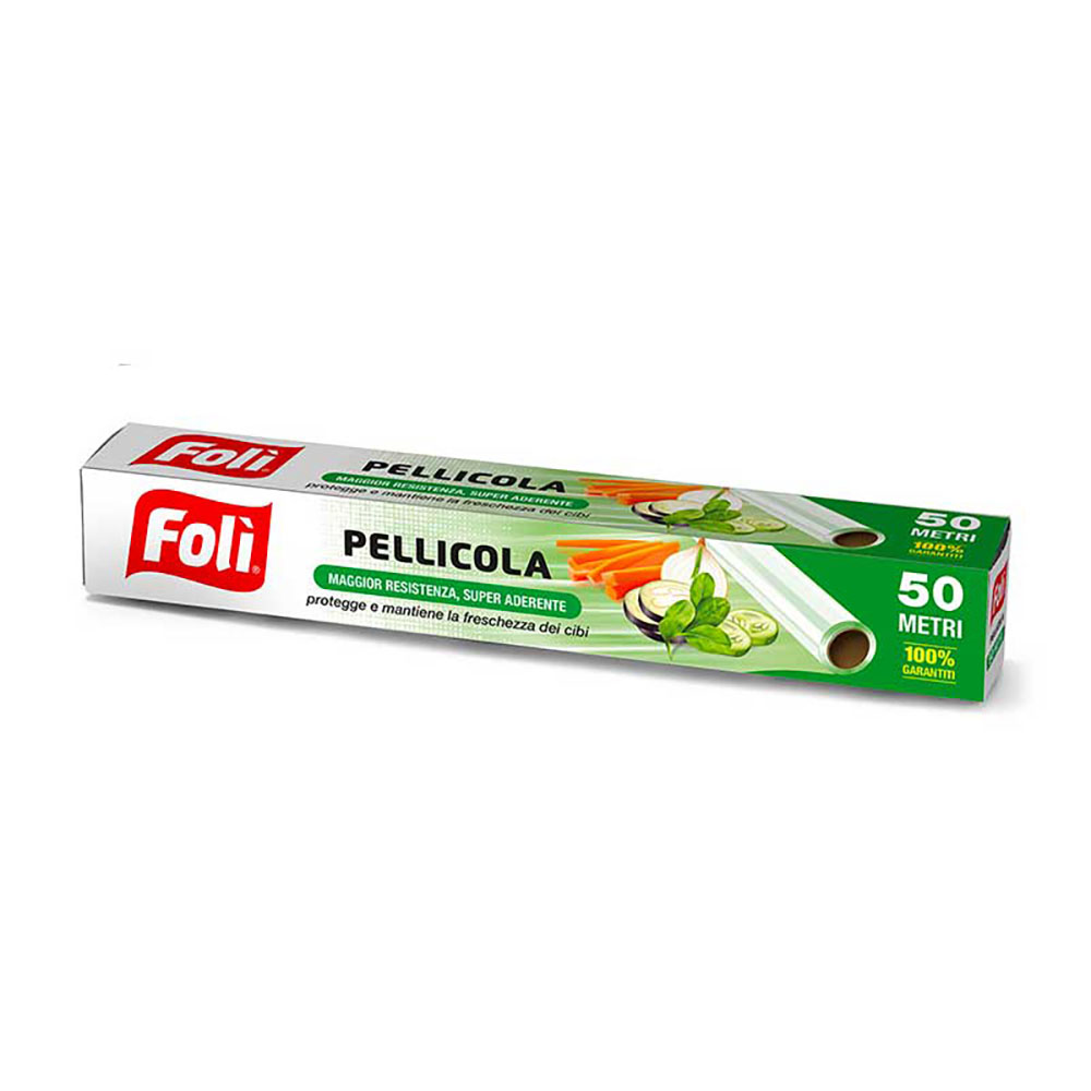 Folì Rotolo Pellicola Trasparente 50 Metri