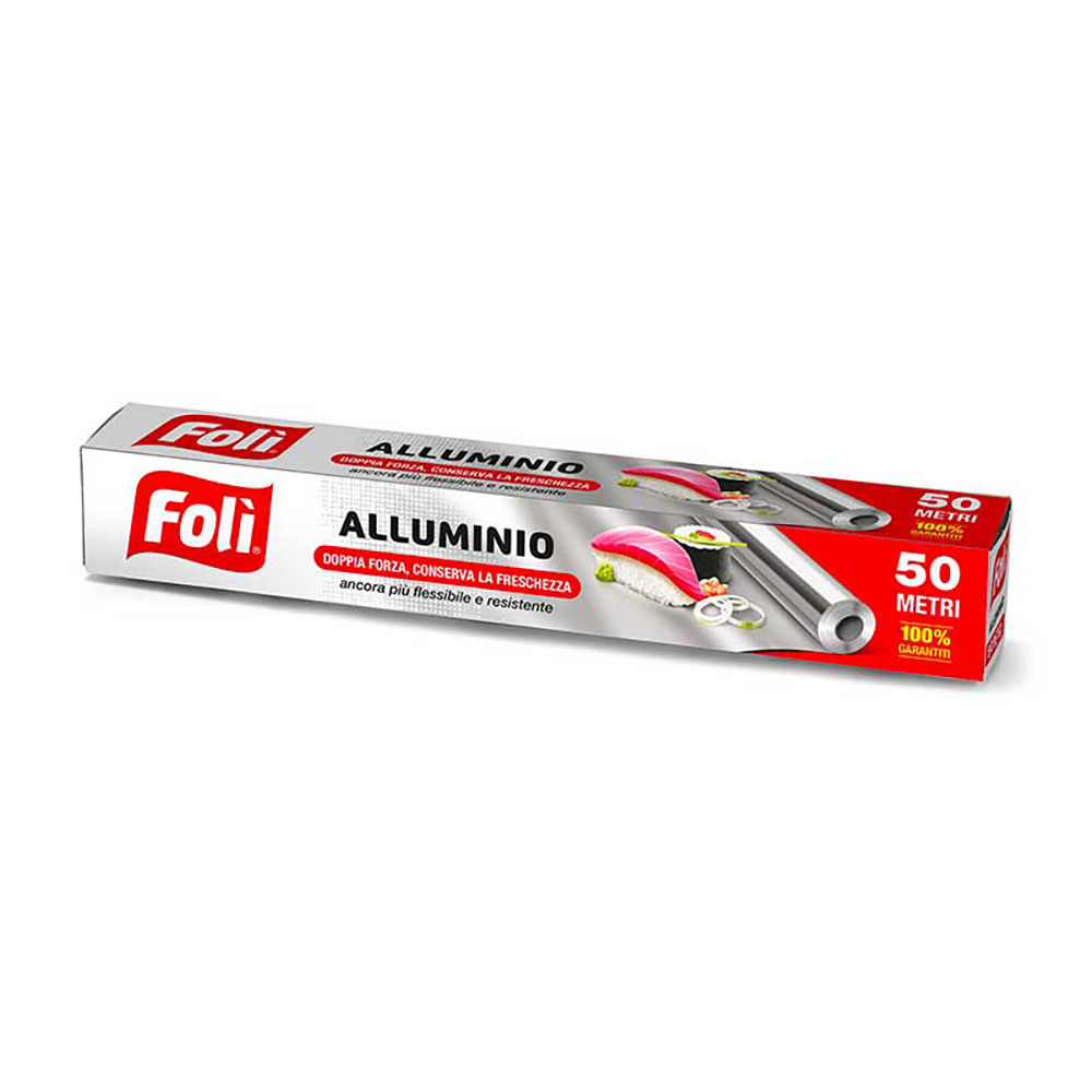 Folì Rotolo Alluminio 50 Metri