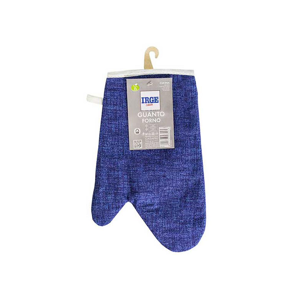 Irge Guanto Da Cucina In Cotone Colore Blu