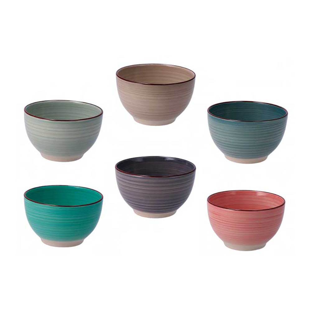 Ad Trend Ciotola Corail In Ceramica Diametro 14X8,5 Cm - 6 Colori