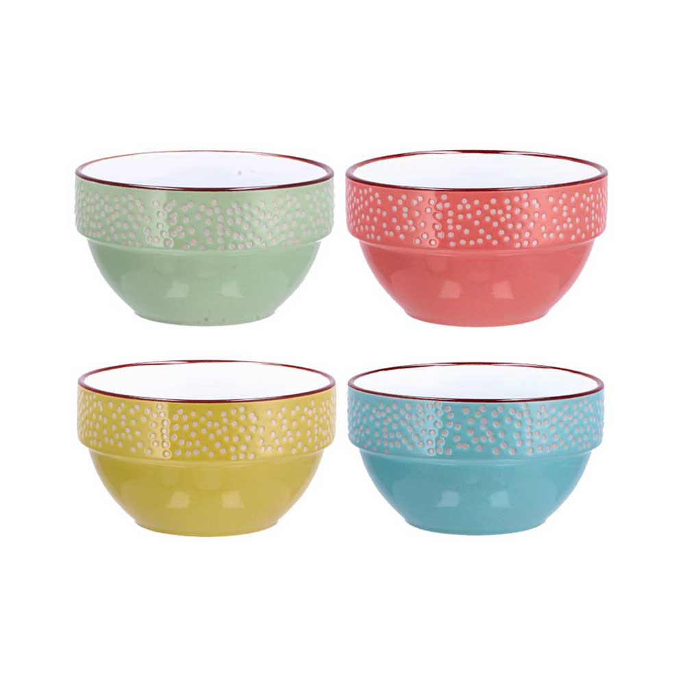 Ad Trend Ciotola Colorata In Ceramica 720 Ml Diametro 14X8H Cm - 4 Colori