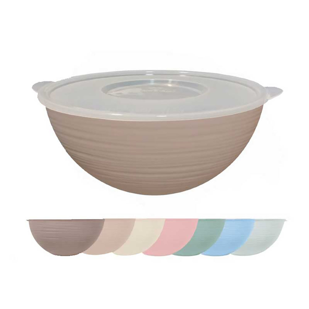 Brio Insalatiera In Plastica Con Coperchio Diametro 32 Cm - 7 Colori