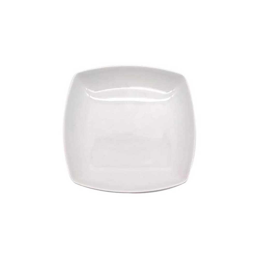 Arca Piatto Fondo Tokio In Ceramica Colore Bianco Diametro 21 Cm