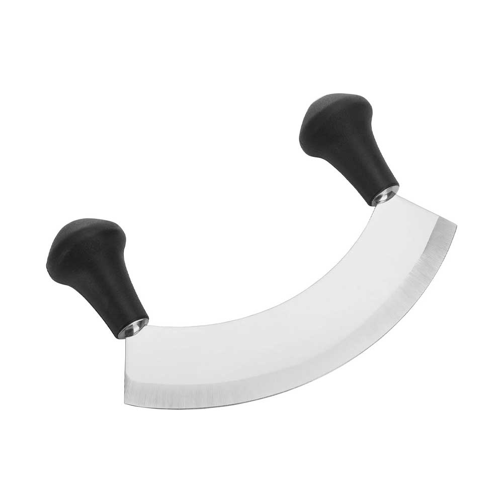 Soler Coltello A Mezzaluna Con Lama In Acciaio Inox 18 Cm